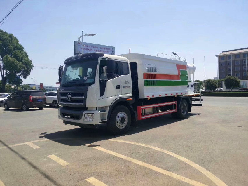 福田歐曼后雙橋多功能抑塵車價格-霧炮車-湖北程力 福田歐曼后雙橋多功能抑塵車價格-霧炮車-湖北程力