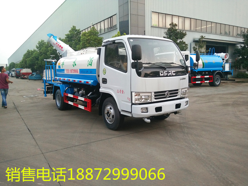 東風多利卡4立方多功能抑塵車-30米霧炮機-湖北程力集團 東風多利卡4立方多功能抑塵車-30米霧炮機-湖北程力集團