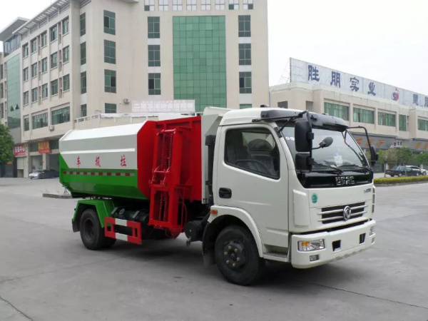 東風大多利卡8方掛桶式垃圾車-8方掛桶式垃圾車廠家直銷-湖北程力 東風大多利卡8方掛桶式垃圾車-8方掛桶式垃圾車廠家直銷-湖北程力